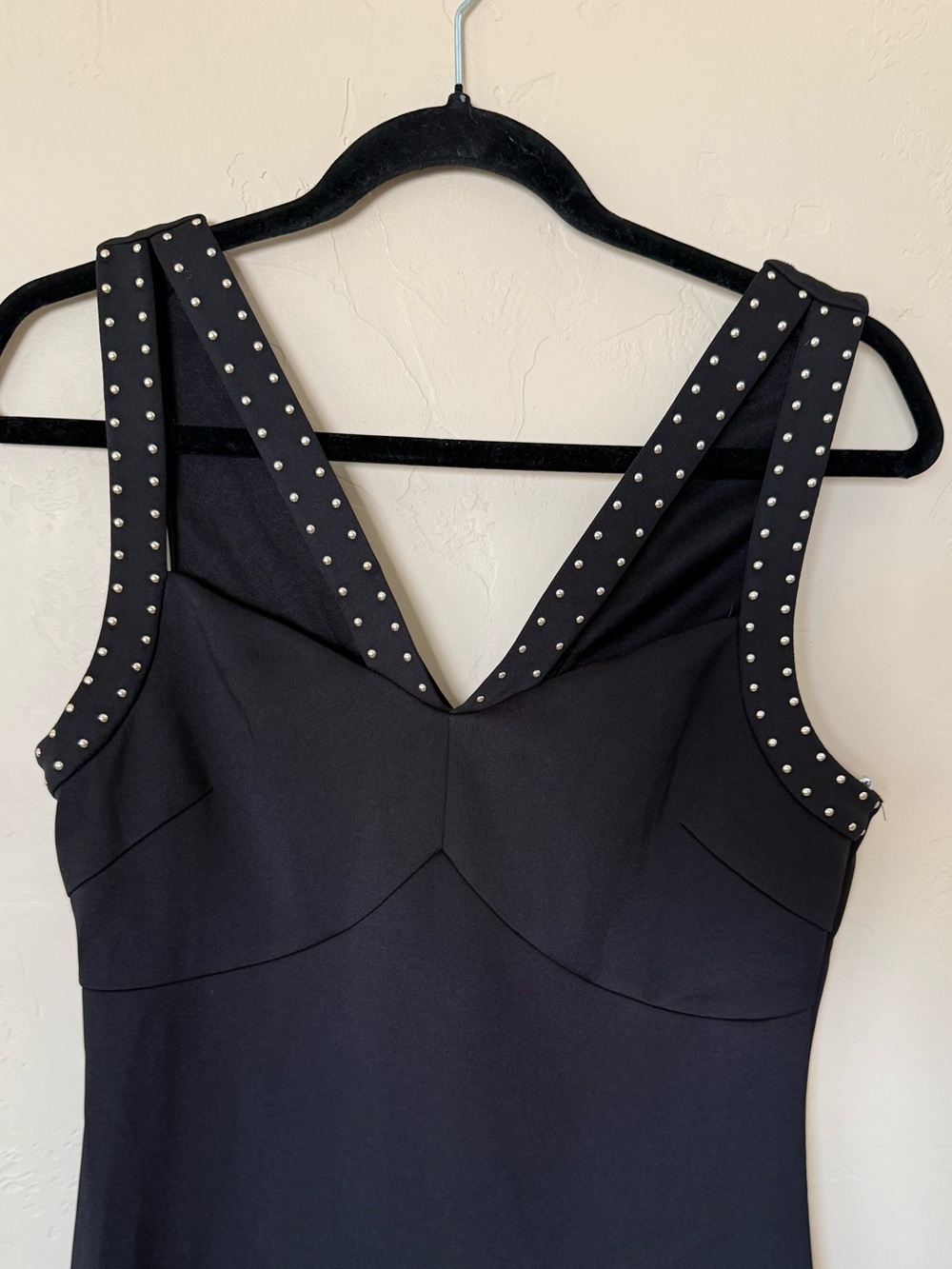 GUESS Los Angeles Studded Bodycon Mini Dress | Size - Picture 4 of 9